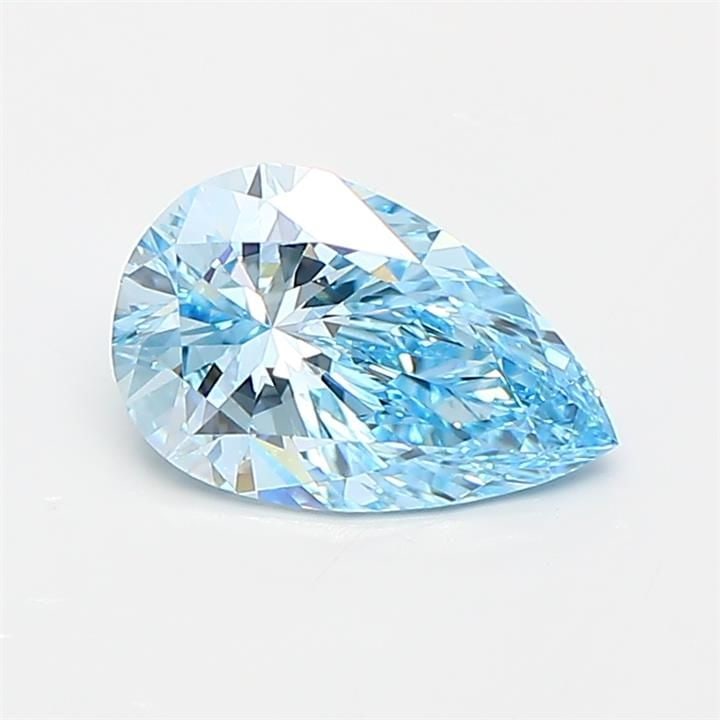 IGI Pear 0.9ct Fancy Vivid Blue VVS1 - Loose Lab Diamond: IGI Pear 0.9ct Fancy Vivid Blue VVS1 - Loose Lab Diamond Item Specifics: Source: This Is A Real Diamond Grown In A Lab Not Mined. Carat: 0.9 Cut: - Color: Fancy Vivid Blue Clarity: VVS1 Polish: EX Sym
