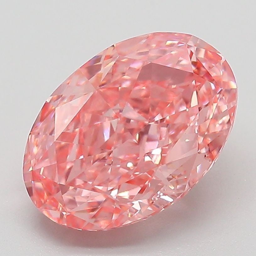 IGI Oval 3.13ct Fancy Vivid Pink VVS2 - Loose Lab Diamond: IGI Oval 3.13ct Fancy Vivid Pink VVS2 - Loose Lab Diamond Item Specifics: Source: This Is A Real Diamond Grown In A Lab Not Mined. Carat: 3.13 Cut: - Color: Fancy Vivid Pink Clarity: VVS2 Polish: EX S