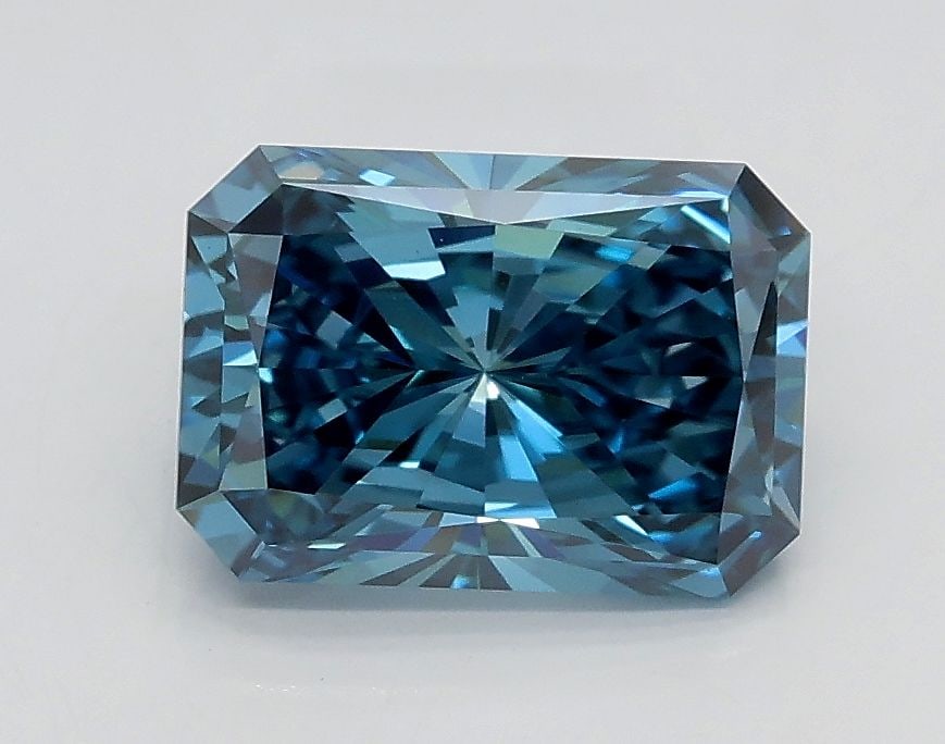 IGI Radiant 1.4ct Fancy Vivid Blue VVS2 - Loose Lab Diamond: IGI Radiant 1.4ct Fancy Vivid Blue VVS2 - Loose Lab Diamond Item Specifics: Source: This Is A Real Diamond Grown In A Lab Not Mined. Carat: 1.4 Cut: - Color: Fancy Vivid Blue Clarity: VVS2 Polish: EX 