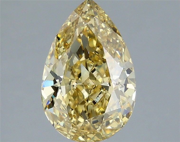 IGI Pear 2.57ct Fancy Intense Yellow VVS2 - Loose Lab Diamond: IGI Pear 2.57ct Fancy Intense Yellow VVS2 - Loose Lab Diamond Item Specifics: Source: This Is A Real Diamond Grown In A Lab Not Mined. Carat: 2.57 Cut: - Color: Fancy Intense Yellow Clarity: VVS2 Poli