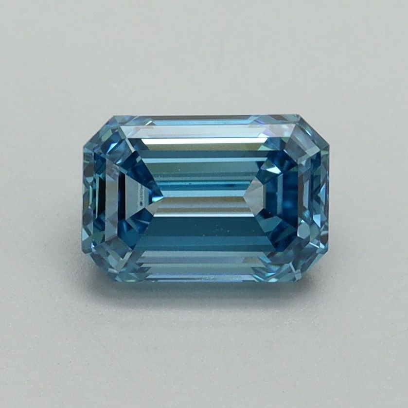 IGI Emerald 1.05ct Fancy Vivid Blue VVS2 - Loose Lab Diamond: IGI Emerald 1.05ct Fancy Vivid Blue VVS2 - Loose Lab Diamond Item Specifics: Source: This Is A Real Diamond Grown In A Lab Not Mined. Carat: 1.05 Cut: - Color: Fancy Vivid Blue Clarity: VVS2 Polish: E