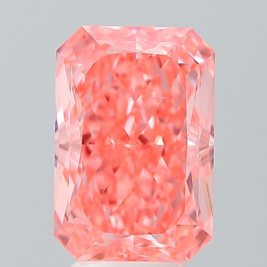 IGI Radiant 5.1ct Fancy Vivid Pink VVS2 - Loose Lab Diamond: IGI Radiant 5.1ct Fancy Vivid Pink VVS2 - Loose Lab Diamond Item Specifics: Source: This Is A Real Diamond Grown In A Lab Not Mined. Carat: 5.1 Cut: - Color: Fancy Vivid Pink Clarity: VVS2 Polish: EX 