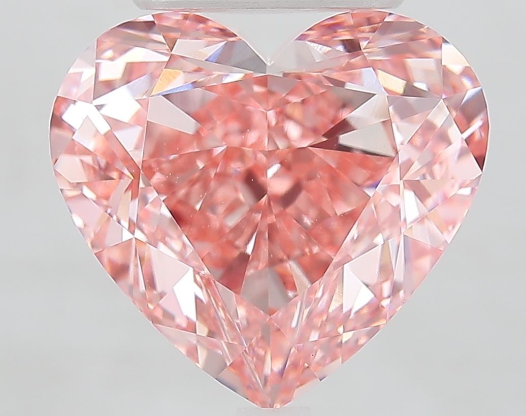 IGI Heart 8.5ct Fancy Vivid Pink VVS2 - Loose Lab Diamond: IGI Heart 8.5ct Fancy Vivid Pink VVS2 - Loose Lab Diamond Item Specifics: Source: This Is A Real Diamond Grown In A Lab Not Mined. Carat: 8.5 Cut: - Color: Fancy Vivid Pink Clarity: VVS2 Polish: EX