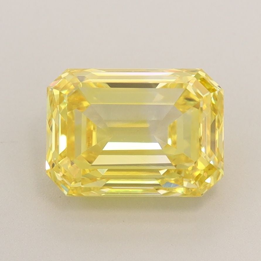 IGI Emerald 1.85ct Fancy Vivid Yellow VVS1 - Loose Lab Diamond: IGI Emerald 1.85ct Fancy Vivid Yellow VVS1 - Loose Lab Diamond Item Specifics: Source: This Is A Real Diamond Grown In A Lab Not Mined. Carat: 1.85 Cut: - Color: Fancy Vivid Yellow Clarity: VVS1 Polis
