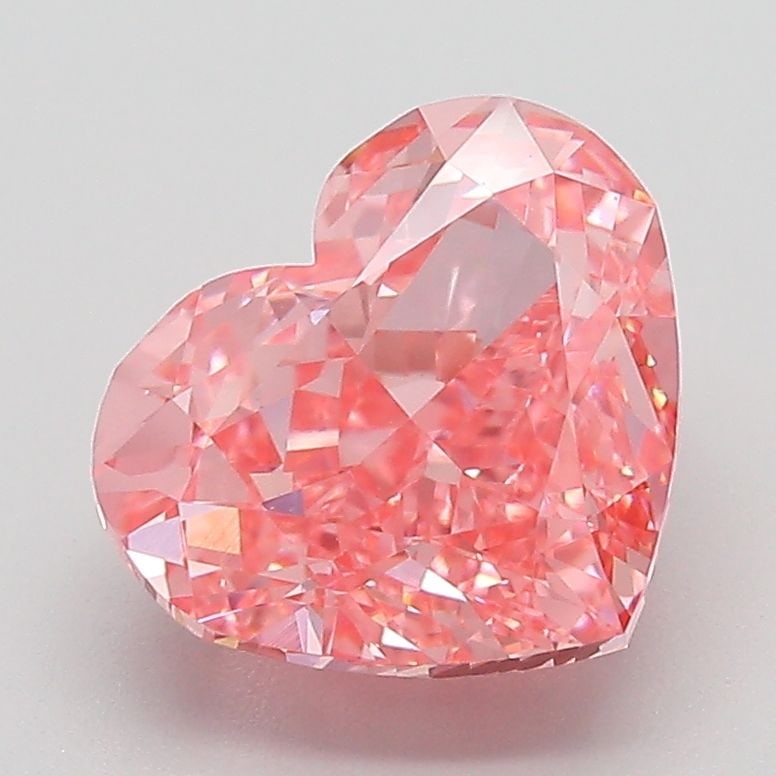 IGI Heart 3.08ct Fancy Vivid Pink VVS2 - Loose Lab Diamond: IGI Heart 3.08ct Fancy Vivid Pink VVS2 - Loose Lab Diamond Item Specifics: Source: This Is A Real Diamond Grown In A Lab Not Mined. Carat: 3.08 Cut: - Color: Fancy Vivid Pink Clarity: VVS2 Polish: EX 
