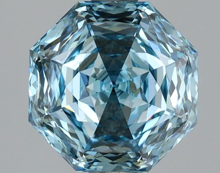 IGI Octagonal 2.04ct Fancy Vivid Blue VVS2 - Loose Lab Diamond: IGI Octagonal 2.04ct Fancy Vivid Blue VVS2 - Loose Lab Diamond Item Specifics: Source: This Is A Real Diamond Grown In A Lab Not Mined. Carat: 2.04 Cut: - Color: Fancy Vivid Blue Clarity: VVS2 Polish:
