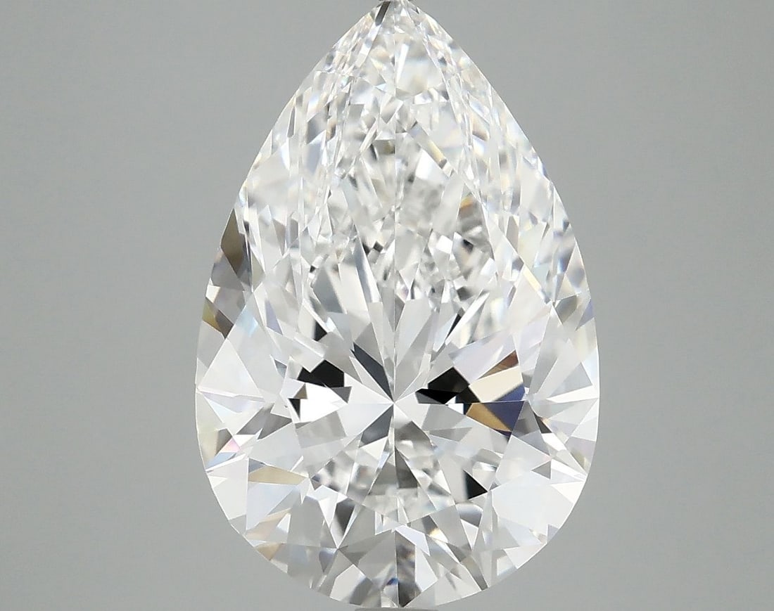 IGI Pear 5.07ct E VVS2 - Loose Lab Diamond: IGI Pear 5.07ct E VVS2 - Loose Lab Diamond Item Specifics: Source: This Is A Real Diamond Grown In A Lab Not Mined. Carat: 5.07 Cut: - Color: E Clarity: VVS2 Polish: EX Symmetry: EX Measurements: 14.6