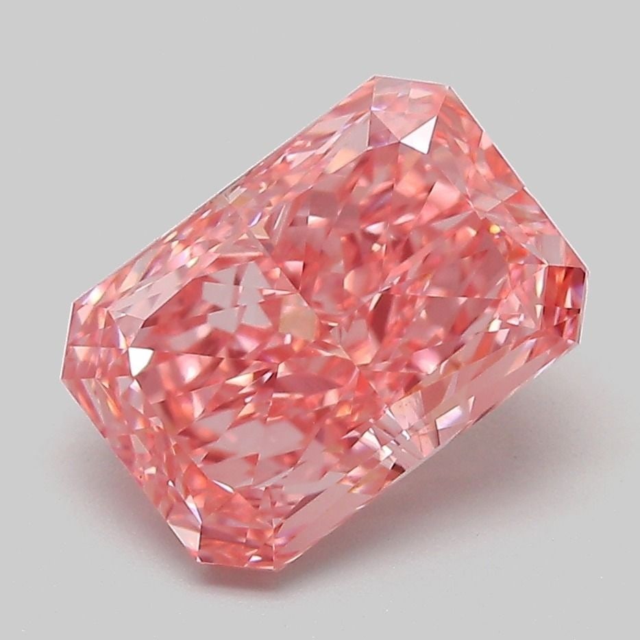 IGI Radiant 3.13ct Fancy Vivid Pink VVS2 - Loose Lab Diamond: IGI Radiant 3.13ct Fancy Vivid Pink VVS2 - Loose Lab Diamond Item Specifics: Source: This Is A Real Diamond Grown In A Lab Not Mined. Carat: 3.13 Cut: - Color: Fancy Vivid Pink Clarity: VVS2 Polish: E