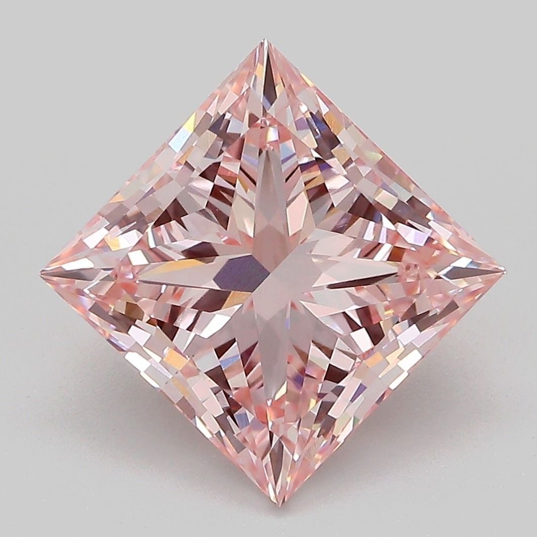 IGI Princess 4.99ct Fancy Intense Pink VVS2 - Loose Lab Diamond: IGI Princess 4.99ct Fancy Intense Pink VVS2 - Loose Lab Diamond Item Specifics: Source: This Is A Real Diamond Grown In A Lab Not Mined. Carat: 4.99 Cut: - Color: Fancy Intense Pink Clarity: VVS2 Poli