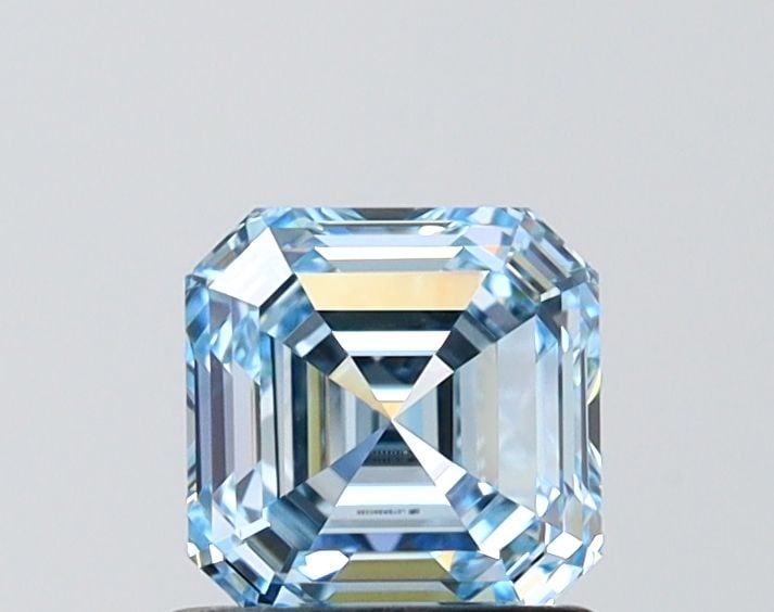 IGI Asscher 1.07ct Fancy Intense Blue VVS2 - Loose Lab Diamond: IGI Asscher 1.07ct Fancy Intense Blue VVS2 - Loose Lab Diamond Item Specifics: Source: This Is A Real Diamond Grown In A Lab Not Mined. Carat: 1.07 Cut: - Color: Fancy Intense Blue Clarity: VVS2 Polis