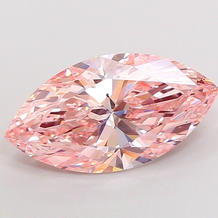 IGI Marquise 4.55ct Fancy Vivid Pink VVS2 - Loose Lab Diamond: IGI Marquise 4.55ct Fancy Vivid Pink VVS2 - Loose Lab Diamond Item Specifics: Source: This Is A Real Diamond Grown In A Lab Not Mined. Carat: 4.55 Cut: - Color: Fancy Vivid Pink Clarity: VVS2 Polish: 