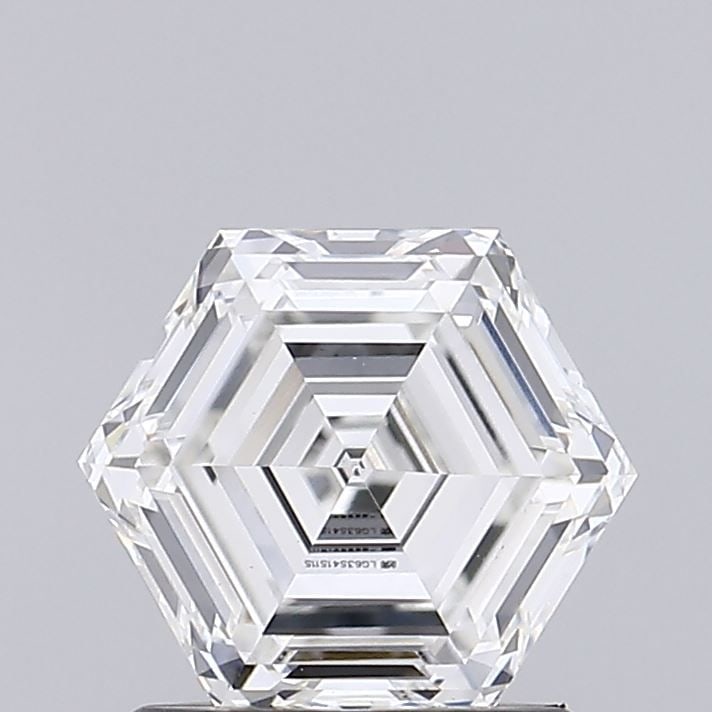 IGI Hexagonal 1.09ct F VVS2 - Loose Lab Diamond: IGI Hexagonal 1.09ct F VVS2 - Loose Lab Diamond Item Specifics: Source: This Is A Real Diamond Grown In A Lab Not Mined. Carat: 1.09 Cut: - Color: F Clarity: VVS2 Polish: EX Symmetry: EX Measurements: