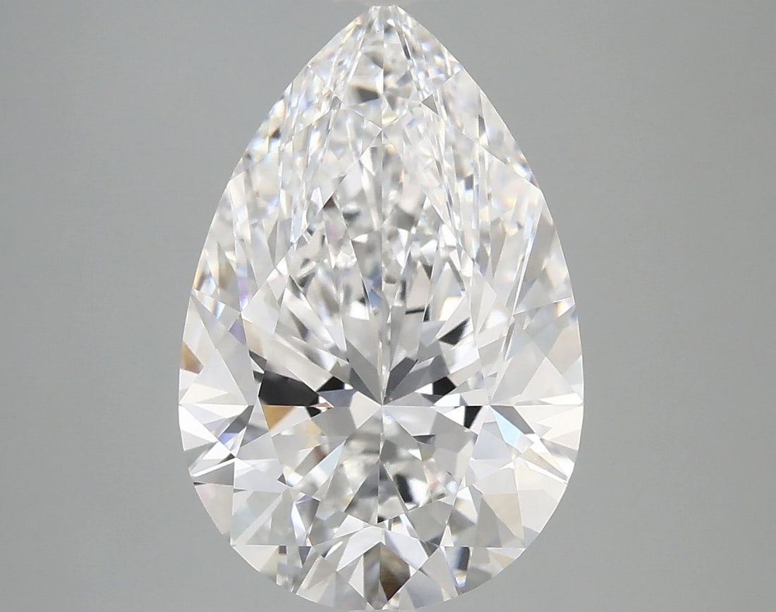 IGI Pear 5.06ct E VVS2 - Loose Lab Diamond: IGI Pear 5.06ct E VVS2 - Loose Lab Diamond Item Specifics: Source: This Is A Real Diamond Grown In A Lab Not Mined. Carat: 5.06 Cut: - Color: E Clarity: VVS2 Polish: EX Symmetry: EX Measurements: 14.4