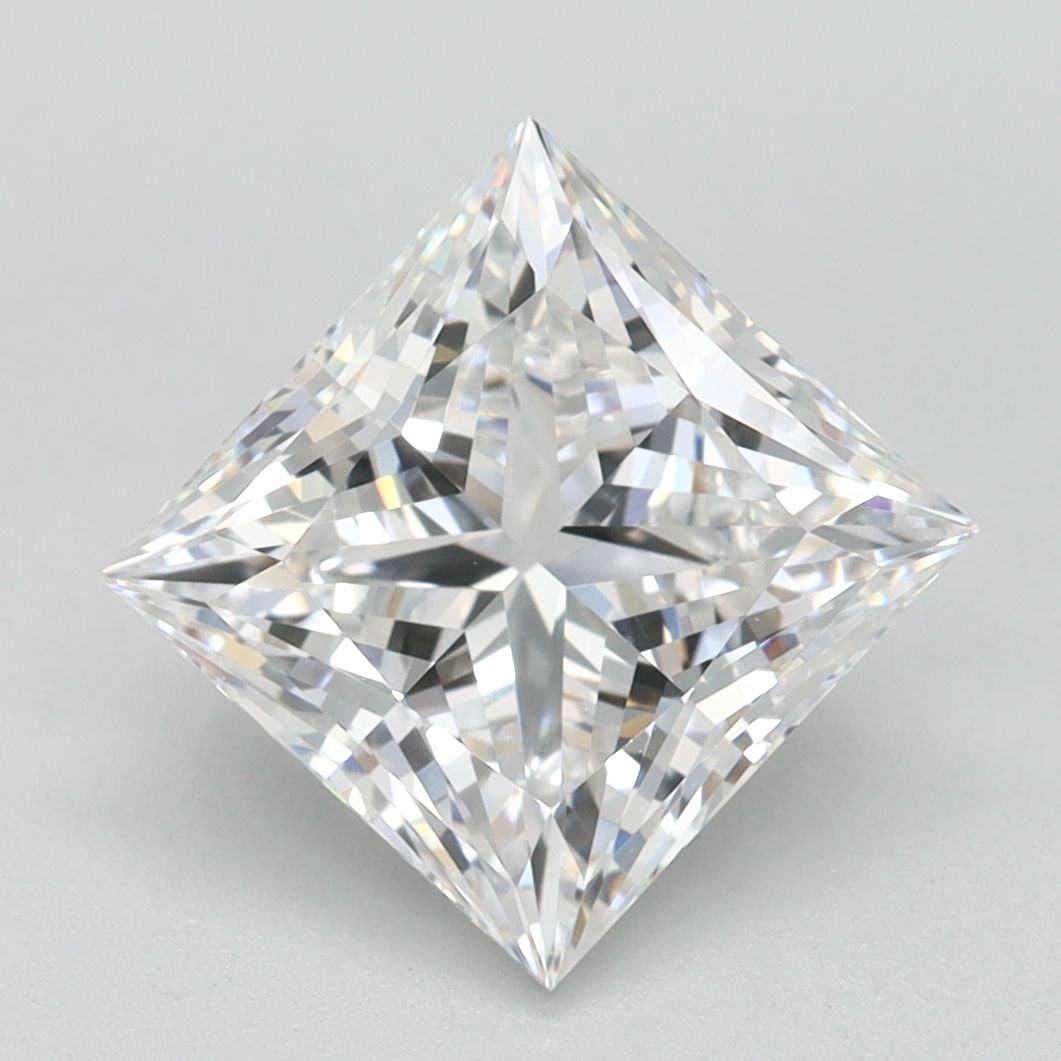 GCAL Princess 2.39ct D VVS1 - Loose Lab Diamond: GCAL Princess 2.39ct D VVS1 - Loose Lab Diamond Item Specifics: Source: This Is A Real Diamond Grown In A Lab Not Mined. Carat: 2.39 Cut: - Color: D Clarity: VVS1 Polish: EX Symmetry: EX Measurements: