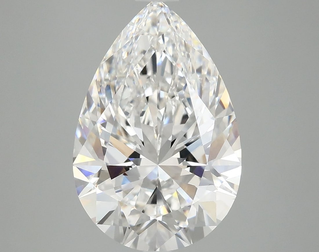 IGI Pear 5.07ct E VVS2 - Loose Lab Diamond: IGI Pear 5.07ct E VVS2 - Loose Lab Diamond Item Specifics: Source: This Is A Real Diamond Grown In A Lab Not Mined. Carat: 5.07 Cut: - Color: E Clarity: VVS2 Polish: EX Symmetry: EX Measurements: 14.6