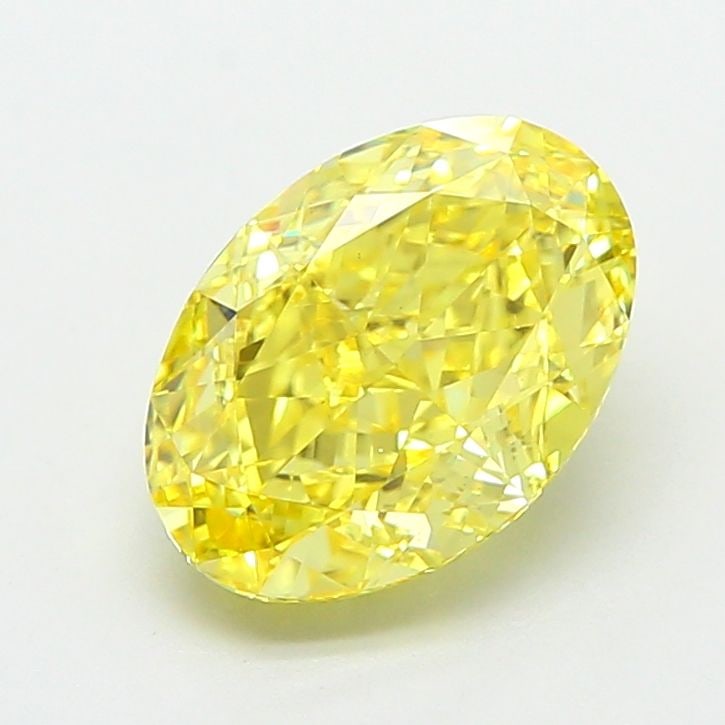 IGI Oval 2.37ct Fancy Intense Yellow VVS2 - Loose Lab Diamond: IGI Oval 2.37ct Fancy Intense Yellow VVS2 - Loose Lab Diamond Item Specifics: Source: This Is A Real Diamond Grown In A Lab Not Mined. Carat: 2.37 Cut: - Color: Fancy Intense Yellow Clarity: VVS2 Poli