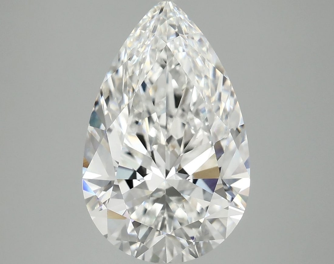 IGI Pear 5.09ct E VVS2 - Loose Lab Diamond: IGI Pear 5.09ct E VVS2 - Loose Lab Diamond Item Specifics: Source: This Is A Real Diamond Grown In A Lab Not Mined. Carat: 5.09 Cut: - Color: E Clarity: VVS2 Polish: EX Symmetry: EX Measurements: 14.9