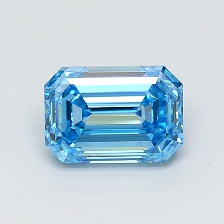 IGI Emerald 1.93ct Fancy Vivid Blue VVS2 - Loose Lab Diamond: IGI Emerald 1.93ct Fancy Vivid Blue VVS2 - Loose Lab Diamond Item Specifics: Source: This Is A Real Diamond Grown In A Lab Not Mined. Carat: 1.93 Cut: - Color: Fancy Vivid Blue Clarity: VVS2 Polish: E