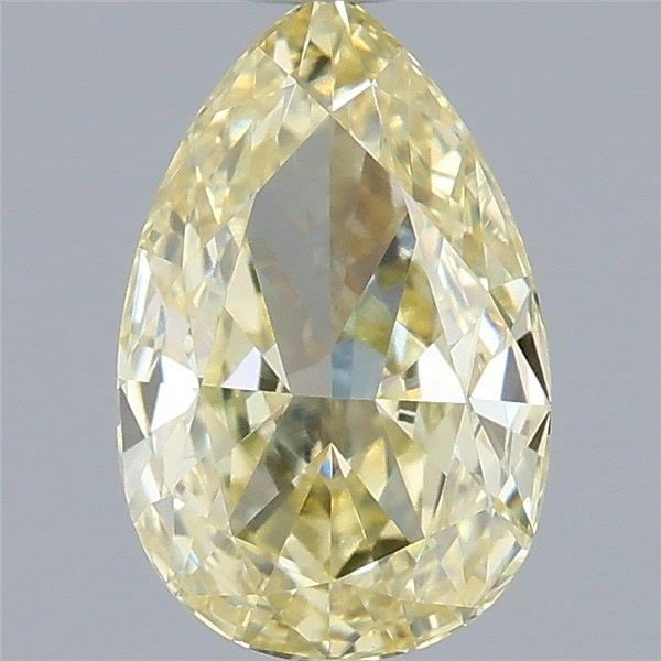IGI Pear 1.1ct Fancy Intense Yellow VVS2 - Loose Lab Diamond (1 of 1)