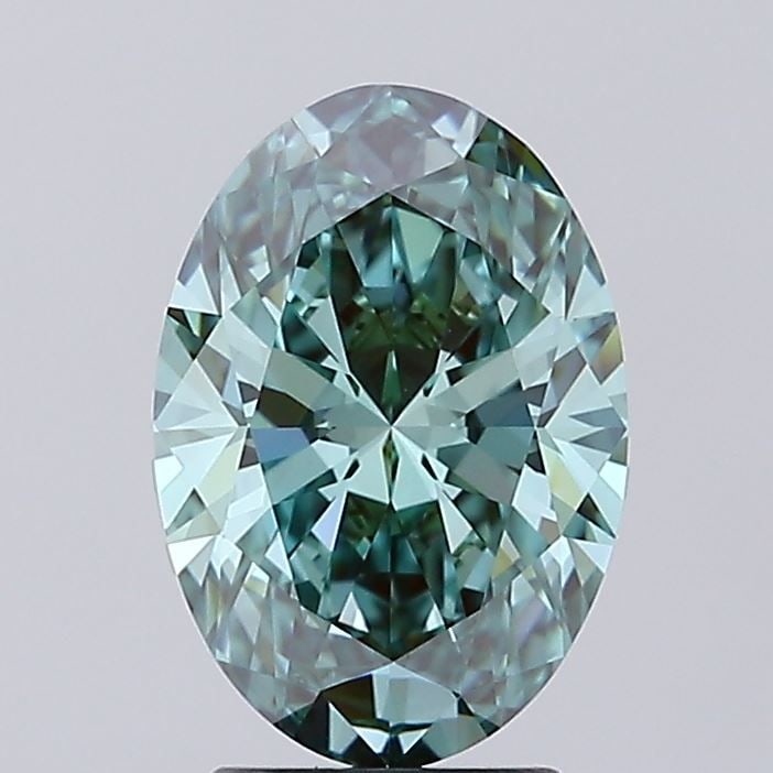 IGI Oval 2.51ct Fancy Vivid Green VVS1 - Loose Lab Diamond: IGI Oval 2.51ct Fancy Vivid Green VVS1 - Loose Lab Diamond Item Specifics: Source: This Is A Real Diamond Grown In A Lab Not Mined. Carat: 2.51 Cut: - Color: Fancy Vivid Green Clarity: VVS1 Polish: EX