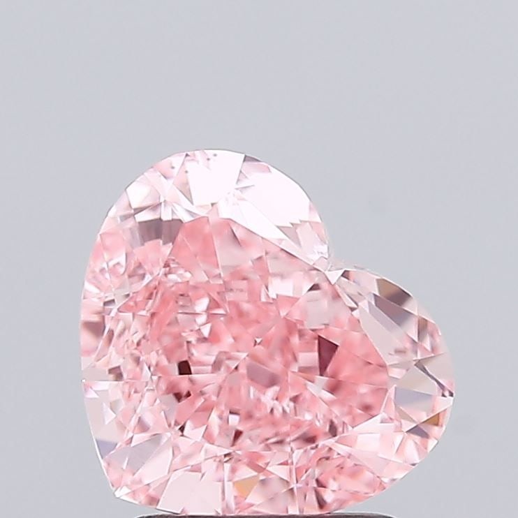 IGI Heart 2.06ct Fancy Vivid Pink VVS1 - Loose Lab Diamond: IGI Heart 2.06ct Fancy Vivid Pink VVS1 - Loose Lab Diamond Item Specifics: Source: This Is A Real Diamond Grown In A Lab Not Mined. Carat: 2.06 Cut: - Color: Fancy Vivid Pink Clarity: VVS1 Polish: EX 