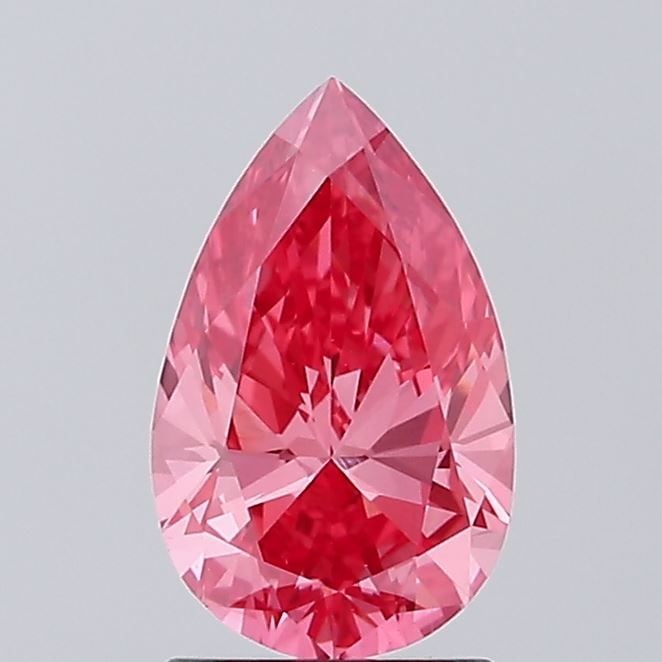 IGI Pear 1.39ct Fancy Vivid Pink VVS2 - Loose Lab Diamond: IGI Pear 1.39ct Fancy Vivid Pink VVS2 - Loose Lab Diamond Item Specifics: Source: This Is A Real Diamond Grown In A Lab Not Mined. Carat: 1.39 Cut: - Color: Fancy Vivid Pink Clarity: VVS2 Polish: EX S