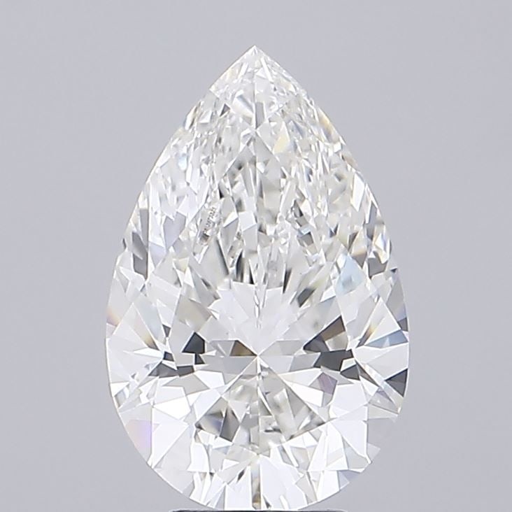 IGI Pear 5.03ct F VVS2 - Loose Lab Diamond: IGI Pear 5.03ct F VVS2 - Loose Lab Diamond Item Specifics: Source: This Is A Real Diamond Grown In A Lab Not Mined. Carat: 5.03 Cut: - Color: F Clarity: VVS2 Polish: EX Symmetry: EX Measurements: 14.9