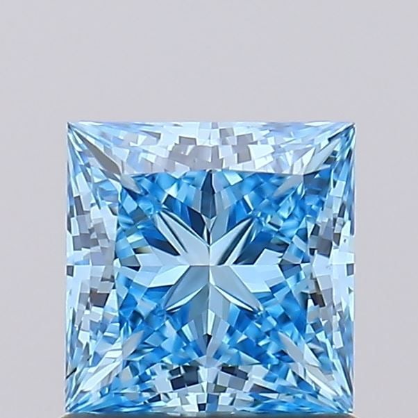 IGI Princess 1.01ct Fancy Vivid Blue VVS2 - Loose Lab Diamond: IGI Princess 1.01ct Fancy Vivid Blue VVS2 - Loose Lab Diamond Item Specifics: Source: This Is A Real Diamond Grown In A Lab Not Mined. Carat: 1.01 Cut: - Color: Fancy Vivid Blue Clarity: VVS2 Polish: 