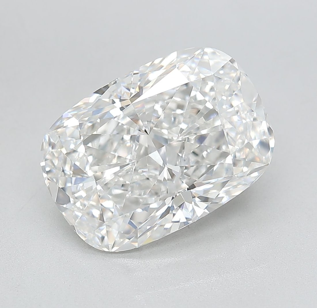IGI Cushion Modified 5.45ct E VVS2 - Loose Lab Diamond: IGI Cushion Modified 5.45ct E VVS2 - Loose Lab Diamond Item Specifics: Source: This Is A Real Diamond Grown In A Lab Not Mined. Carat: 5.45 Cut: - Color: E Clarity: VVS2 Polish: EX Symmetry: EX Measur