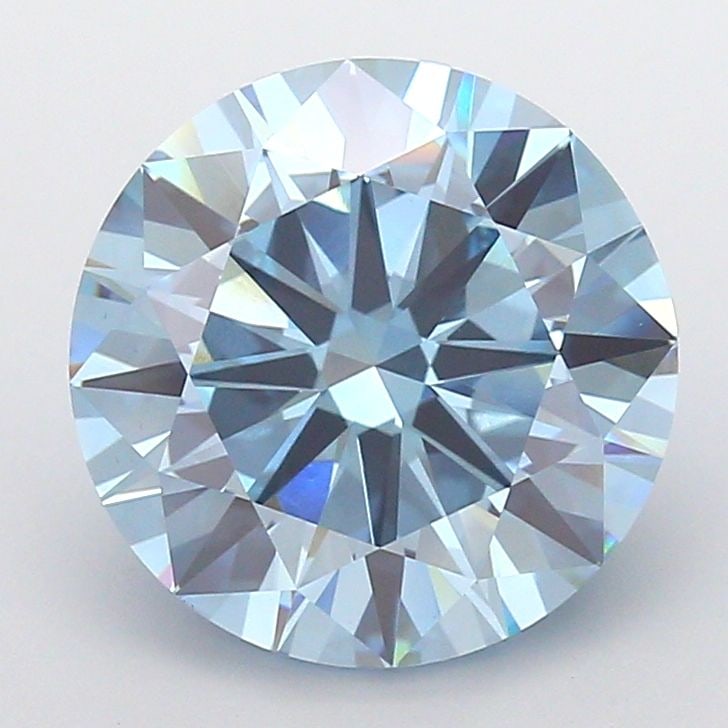 IGI Round 6.87ct Fancy Vivid Blue VVS2 - Loose Lab Diamond: IGI Round 6.87ct Fancy Vivid Blue VVS2 - Loose Lab Diamond Item Specifics: Source: This Is A Real Diamond Grown In A Lab Not Mined. Carat: 6.87 Cut: EX Color: Fancy Vivid Blue Clarity: VVS2 Polish: EX