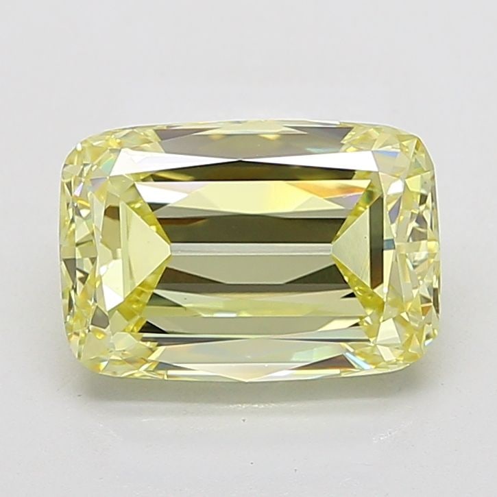 IGI Cushion Brilliant 5.64ct Fancy Light Yellow VVS2 - Loose Lab Diamond: IGI Cushion Brilliant 5.64ct Fancy Light Yellow VVS2 - Loose Lab Diamond Item Specifics: Source: This Is A Real Diamond Grown In A Lab Not Mined. Carat: 5.64 Cut: - Color: Fancy Light Yellow Clarity: 