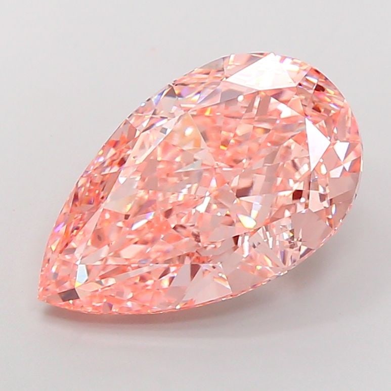 IGI Pear 15.08ct Fancy Vivid Pink VVS2 - Loose Lab Diamond: IGI Pear 15.08ct Fancy Vivid Pink VVS2 - Loose Lab Diamond Item Specifics: Source: This Is A Real Diamond Grown In A Lab Not Mined. Carat: 15.08 Cut: - Color: Fancy Vivid Pink Clarity: VVS2 Polish: EX