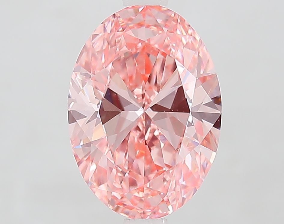 IGI Oval 2.51ct Fancy Vivid Pink VVS2 - Loose Lab Diamond: IGI Oval 2.51ct Fancy Vivid Pink VVS2 - Loose Lab Diamond Item Specifics: Source: This Is A Real Diamond Grown In A Lab Not Mined. Carat: 2.51 Cut: - Color: Fancy Vivid Pink Clarity: VVS2 Polish: EX S