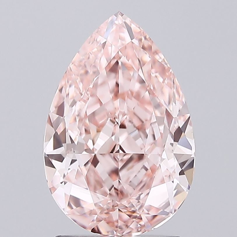 IGI Pear 2.29ct Fancy Intense Pink VVS2 - Loose Lab Diamond (1 of 1)