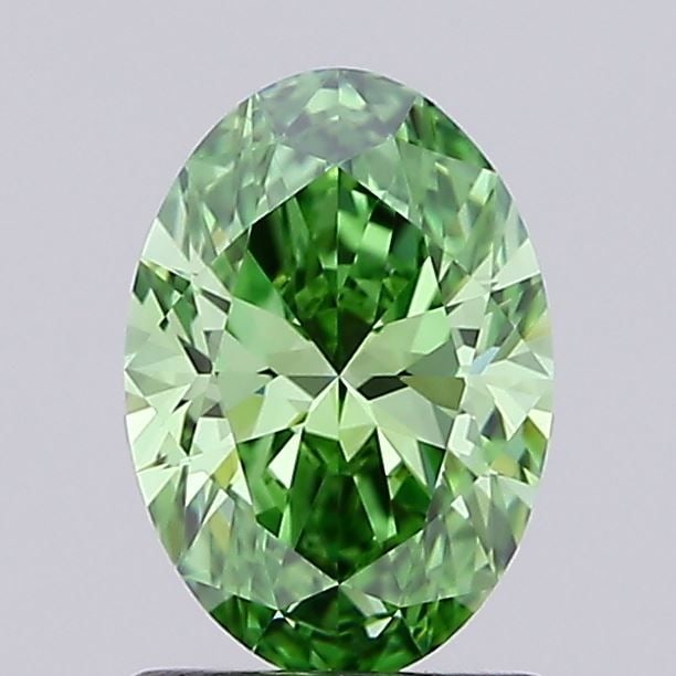 IGI Oval 1.24ct Fancy Vivid Green VVS1 - Loose Lab Diamond: IGI Oval 1.24ct Fancy Vivid Green VVS1 - Loose Lab Diamond Item Specifics: Source: This Is A Real Diamond Grown In A Lab Not Mined. Carat: 1.24 Cut: - Color: Fancy Vivid Green Clarity: VVS1 Polish: EX
