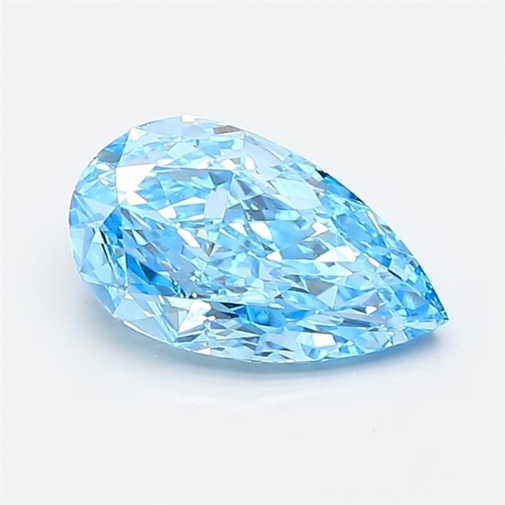 IGI Pear 1.08ct Fancy Vivid Blue VVS2 - Loose Lab Diamond: IGI Pear 1.08ct Fancy Vivid Blue VVS2 - Loose Lab Diamond Item Specifics: Source: This Is A Real Diamond Grown In A Lab Not Mined. Carat: 1.08 Cut: - Color: Fancy Vivid Blue Clarity: VVS2 Polish: EX S