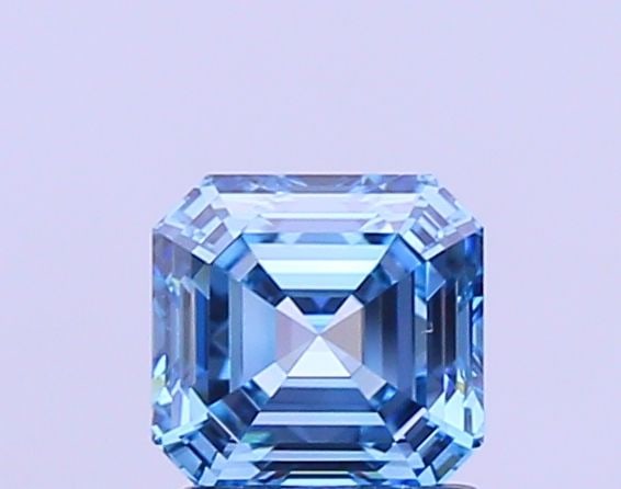 IGI Asscher 1.59ct Fancy Vivid Blue VVS1 - Loose Lab Diamond: IGI Asscher 1.59ct Fancy Vivid Blue VVS1 - Loose Lab Diamond Item Specifics: Source: This Is A Real Diamond Grown In A Lab Not Mined. Carat: 1.59 Cut: - Color: Fancy Vivid Blue Clarity: VVS1 Polish: E