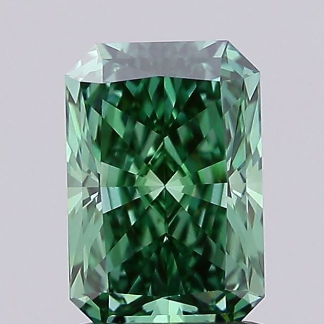 IGI Radiant 1.1ct Fancy Vivid Green VVS2 - Loose Lab Diamond (1 of 1)