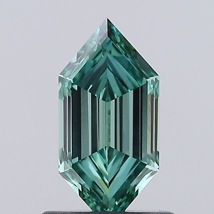 IGI Hexagonal 0.76ct Fancy Vivid Green VVS2 - Loose Lab Diamond: IGI Hexagonal 0.76ct Fancy Vivid Green VVS2 - Loose Lab Diamond Item Specifics: Source: This Is A Real Diamond Grown In A Lab Not Mined. Carat: 0.76 Cut: - Color: Fancy Vivid Green Clarity: VVS2 Polis