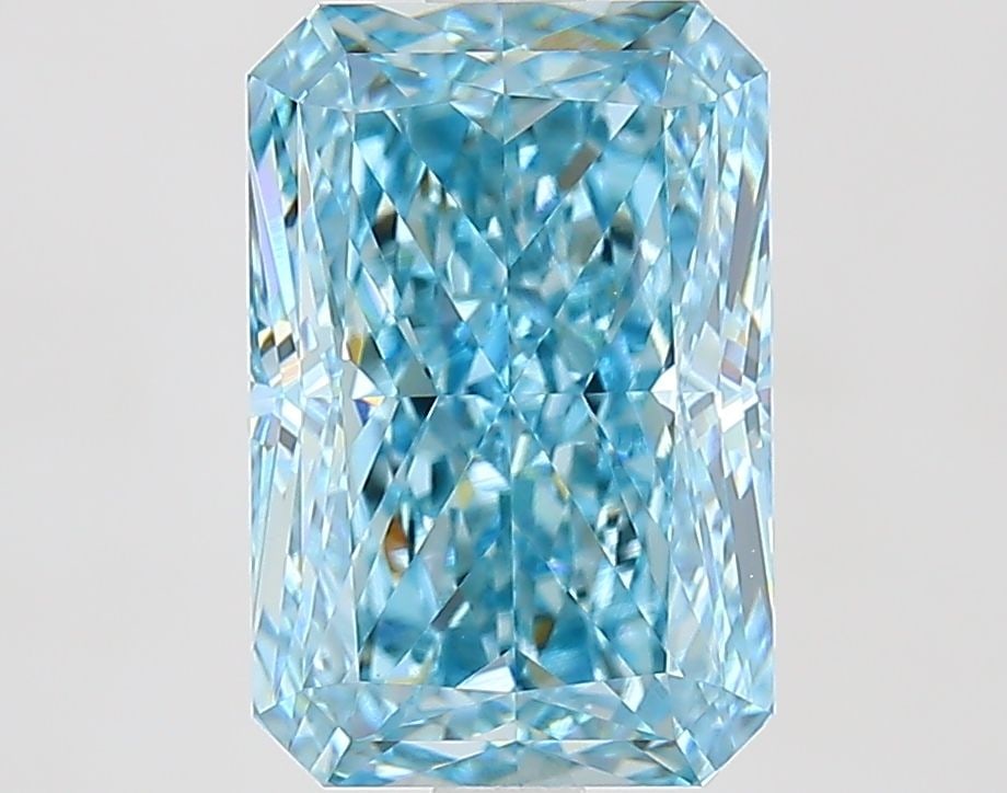 IGI Radiant 3.55ct Fancy Vivid Blue VVS2 - Loose Lab Diamond: IGI Radiant 3.55ct Fancy Vivid Blue VVS2 - Loose Lab Diamond Item Specifics: Source: This Is A Real Diamond Grown In A Lab Not Mined. Carat: 3.55 Cut: - Color: Fancy Vivid Blue Clarity: VVS2 Polish: E