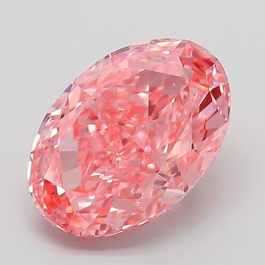 IGI Oval 3.0ct Fancy Vivid Pink VVS2 - Loose Lab Diamond: IGI Oval 3.0ct Fancy Vivid Pink VVS2 - Loose Lab Diamond Item Specifics: Source: This Is A Real Diamond Grown In A Lab Not Mined. Carat: 3.0 Cut: - Color: Fancy Vivid Pink Clarity: VVS2 Polish: EX Sym