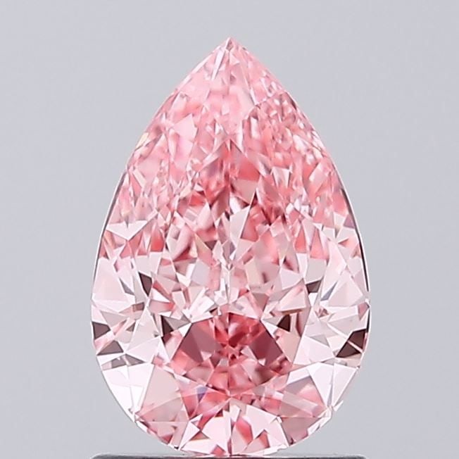 IGI Pear 1.4ct Fancy Vivid Pink VVS1 - Loose Lab Diamond: IGI Pear 1.4ct Fancy Vivid Pink VVS1 - Loose Lab Diamond Item Specifics: Source: This Is A Real Diamond Grown In A Lab Not Mined. Carat: 1.4 Cut: - Color: Fancy Vivid Pink Clarity: VVS1 Polish: EX Sym