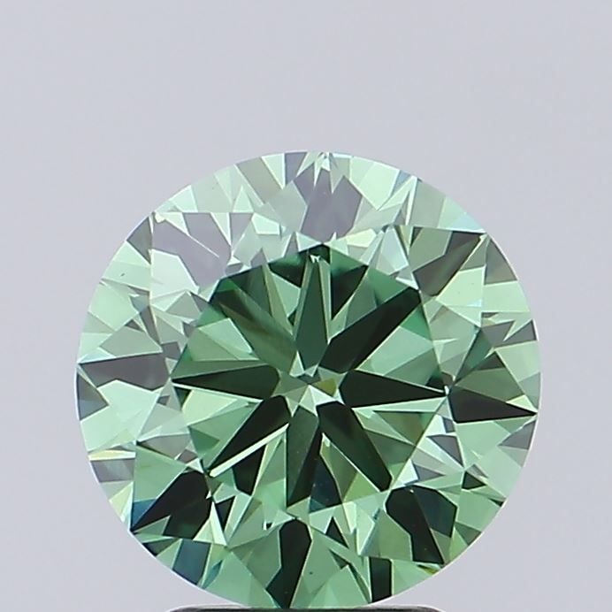 IGI Round 2.02ct Fancy Vivid Green VVS2 - Loose Lab Diamond: IGI Round 2.02ct Fancy Vivid Green VVS2 - Loose Lab Diamond Item Specifics: Source: This Is A Real Diamond Grown In A Lab Not Mined. Carat: 2.02 Cut: GD Color: Fancy Vivid Green Clarity: VVS2 Polish: 