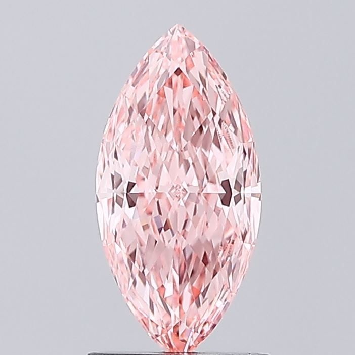 IGI Marquise 1.11ct Fancy Vivid Pink VVS2 - Loose Lab Diamond: IGI Marquise 1.11ct Fancy Vivid Pink VVS2 - Loose Lab Diamond Item Specifics: Source: This Is A Real Diamond Grown In A Lab Not Mined. Carat: 1.11 Cut: - Color: Fancy Vivid Pink Clarity: VVS2 Polish: