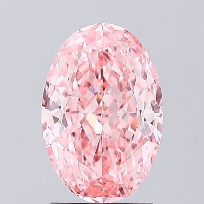 IGI Oval 2.04ct Fancy Vivid Pink VVS2 - Loose Lab Diamond: IGI Oval 2.04ct Fancy Vivid Pink VVS2 - Loose Lab Diamond Item Specifics: Source: This Is A Real Diamond Grown In A Lab Not Mined. Carat: 2.04 Cut: - Color: Fancy Vivid Pink Clarity: VVS2 Polish: EX S