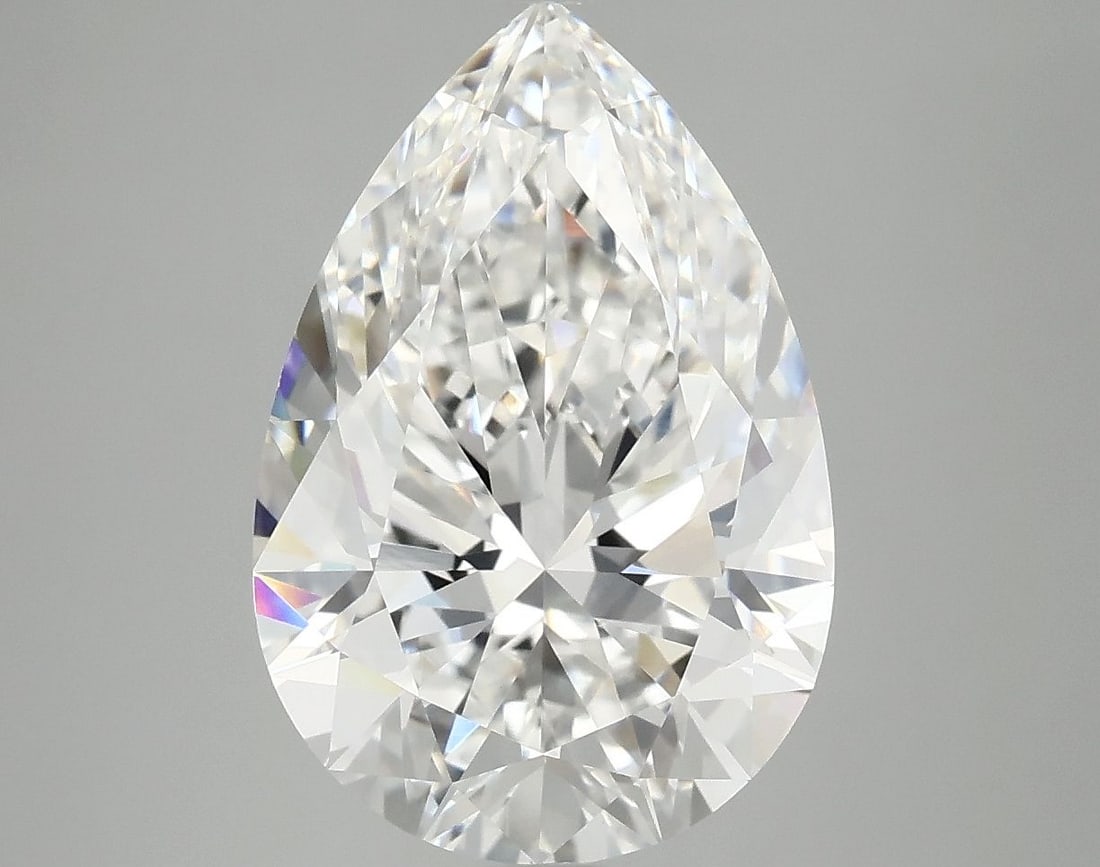 IGI Pear 5.1ct E VVS2 - Loose Lab Diamond: IGI Pear 5.1ct E VVS2 - Loose Lab Diamond Item Specifics: Source: This Is A Real Diamond Grown In A Lab Not Mined. Carat: 5.1 Cut: - Color: E Clarity: VVS2 Polish: EX Symmetry: EX Measurements: