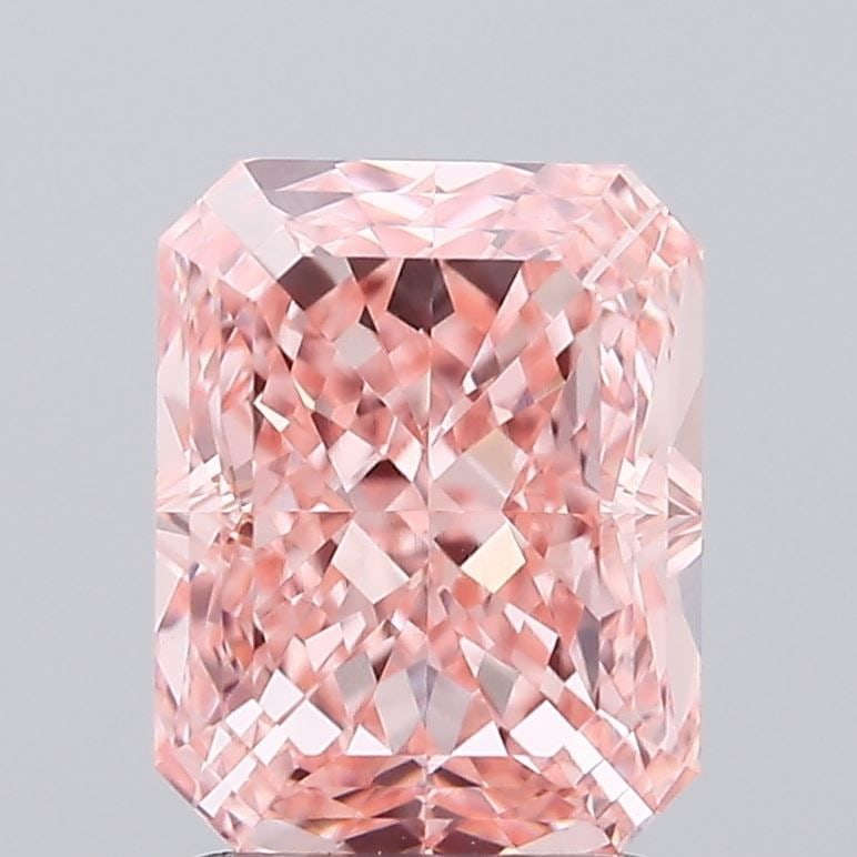 IGI Radiant 2.09ct Fancy Vivid Pink VVS2 - Loose Lab Diamond: IGI Radiant 2.09ct Fancy Vivid Pink VVS2 - Loose Lab Diamond Item Specifics: Source: This Is A Real Diamond Grown In A Lab Not Mined. Carat: 2.09 Cut: - Color: Fancy Vivid Pink Clarity: VVS2 Polish: