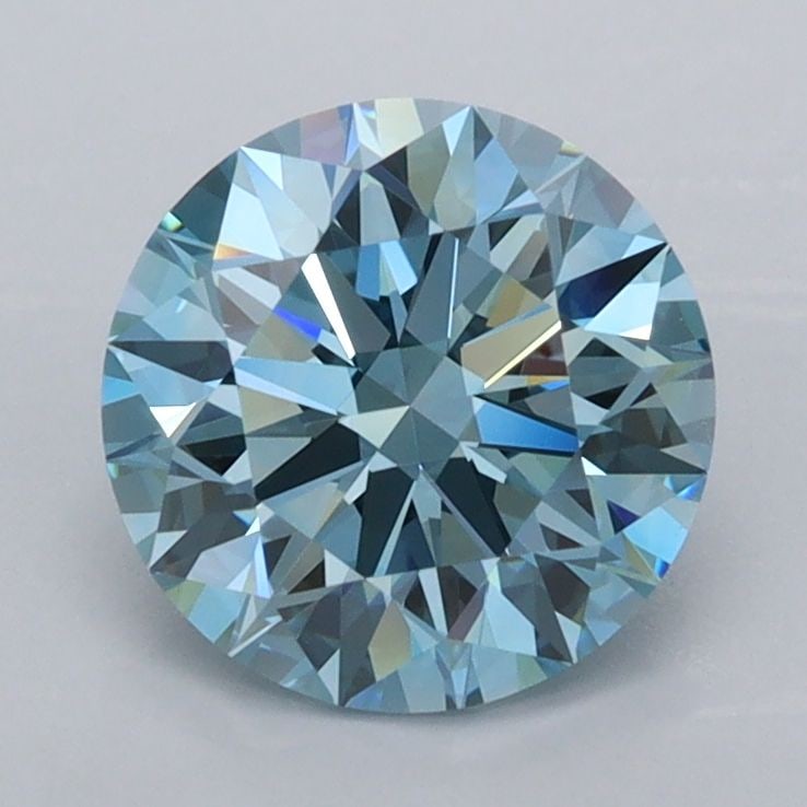 IGI Round 1.67ct Fancy Vivid Blue VVS1 - Ideal Loose Lab Diamond: IGI Round 1.67ct Fancy Vivid Blue VVS1 - Ideal Loose Lab Diamond Item Specifics: Source: This Is A Real Diamond Grown In A Lab Not Mined. Carat: 1.67 Cut: ID Color: Fancy Vivid Blue Clarity: VVS1 Poli