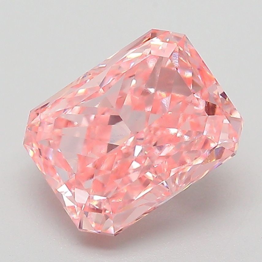 IGI Radiant 3.12ct Fancy Vivid Pink VVS2 - Loose Lab Diamond: IGI Radiant 3.12ct Fancy Vivid Pink VVS2 - Loose Lab Diamond Item Specifics: Source: This Is A Real Diamond Grown In A Lab Not Mined. Carat: 3.12 Cut: - Color: Fancy Vivid Pink Clarity: VVS2 Polish: E
