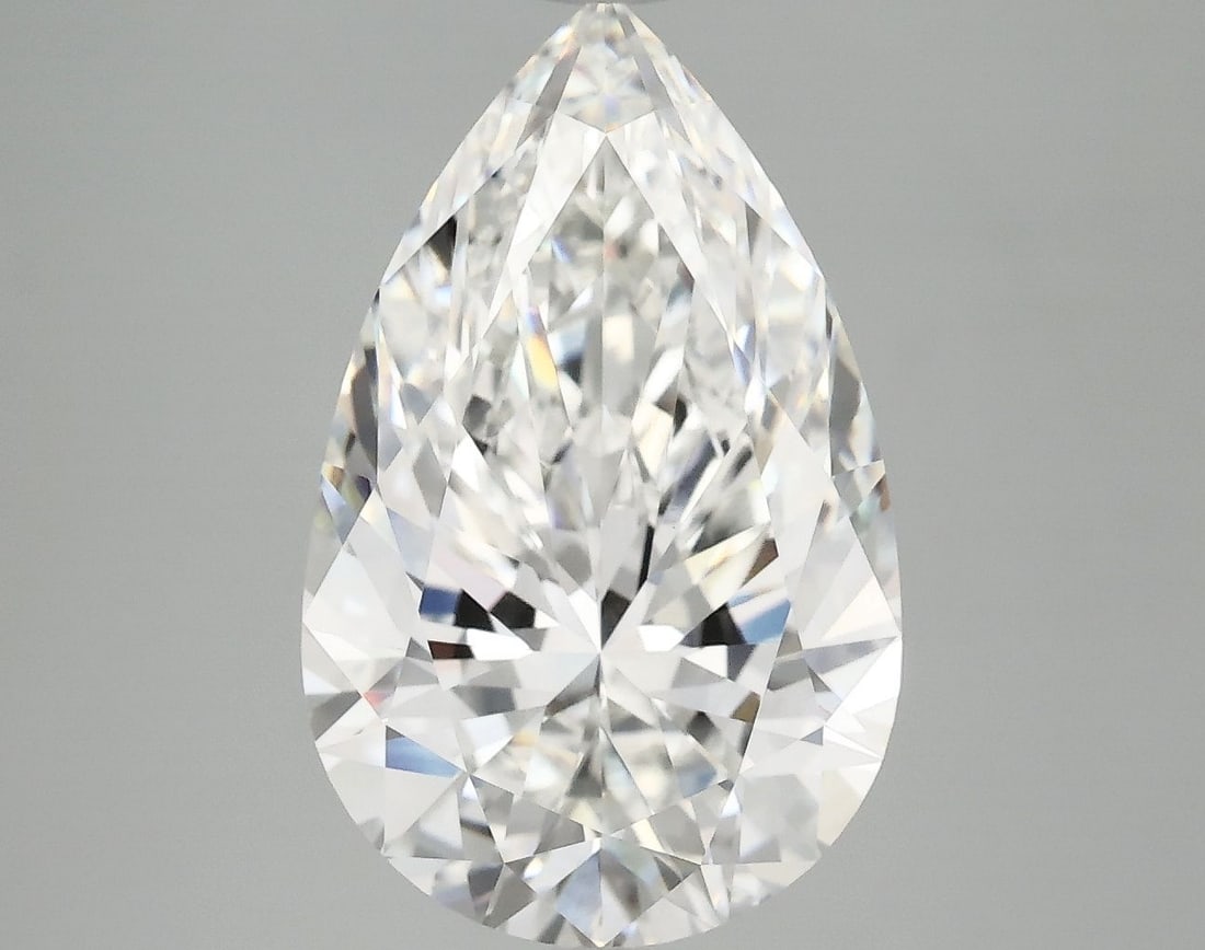 IGI Pear 5.07ct F VVS2 - Loose Lab Diamond: IGI Pear 5.07ct F VVS2 - Loose Lab Diamond Item Specifics: Source: This Is A Real Diamond Grown In A Lab Not Mined. Carat: 5.07 Cut: - Color: F Clarity: VVS2 Polish: EX Symmetry: EX Measurements: 15.1